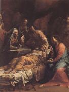 Giuseppe Maria Crespi The Death of St Joseph (san 05) Sweden oil painting artist